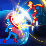 Stickman Fighter Infinity Super Action Heroes Mod Apk