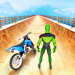 Superhero Bike Stunt GT Racing - Mega Ramp Games Mod Apk